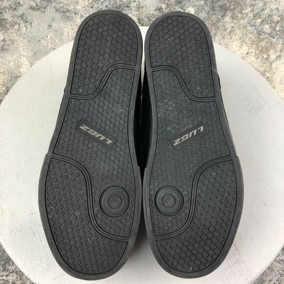 LUGZ Men's Size 11 Strider 2 Black Leather Suede Lace-Up Chukka Ankle Boots - Picture 10 of 15